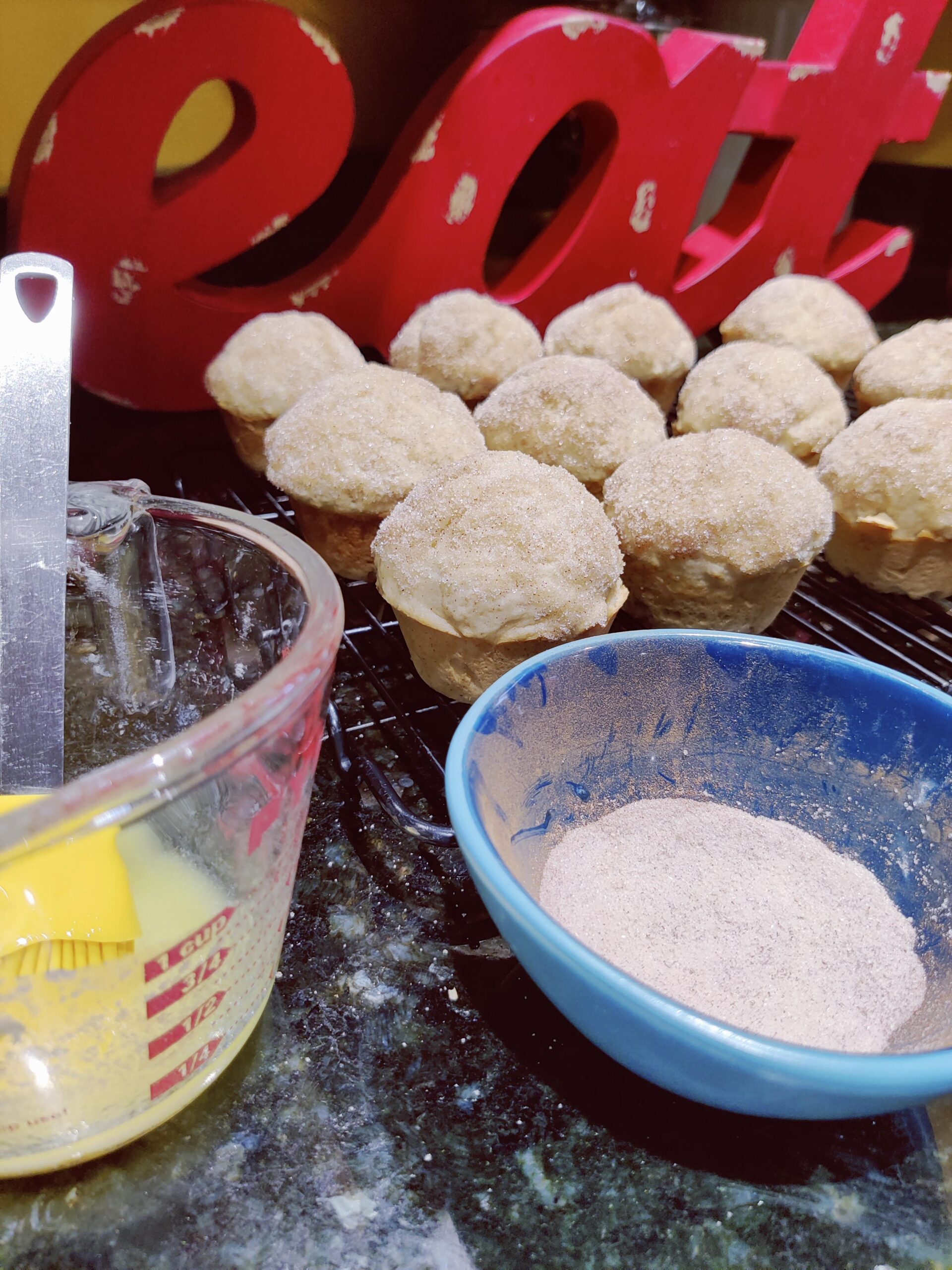 Cinnamon Puff Muffins